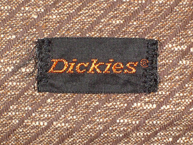 DICKIES LOT 17215 L FLARE BROWN 50%POLYESTER 50%COTTON