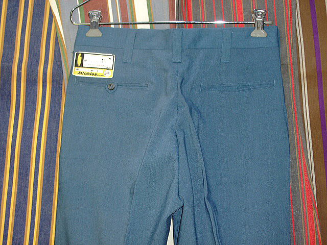 DICKIES LOT M 10025 X BLUE 65%POLYESTER 35%AVRIL RAYON