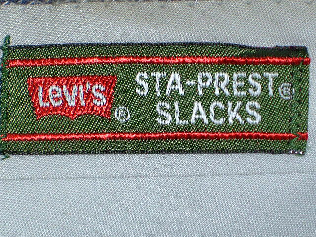 LEVI'S STA-PREST BRAND SLACKS LOT 625-7916