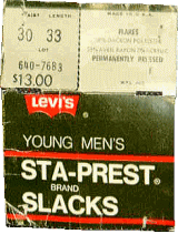 LEVI'S STA-PREST SLACKS