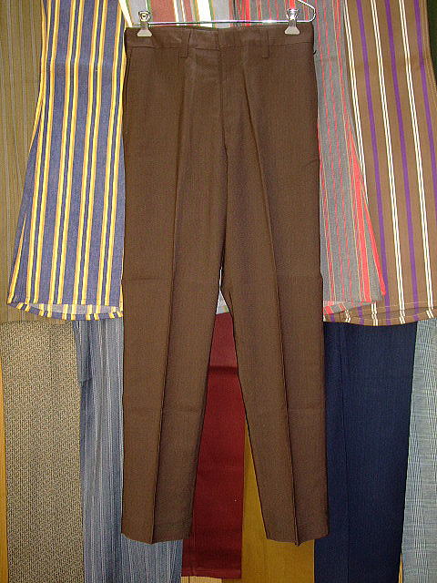 DICKIES LOT 10025 A DARKBROWN 65%POLYESTER 35%AVRIL RAYON