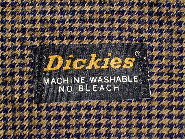 DICKIES LOT 929 A TOP HAND BOOT JEANS SHAPE/SET BOOT-CUT BROWN 50%POLYESTER 50%COTTON