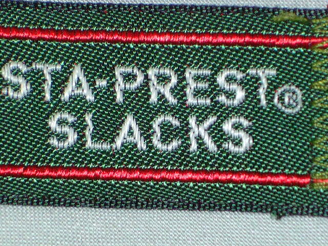 LEVI'S STA-PREST BRAND SLACKS LOT 666-0001